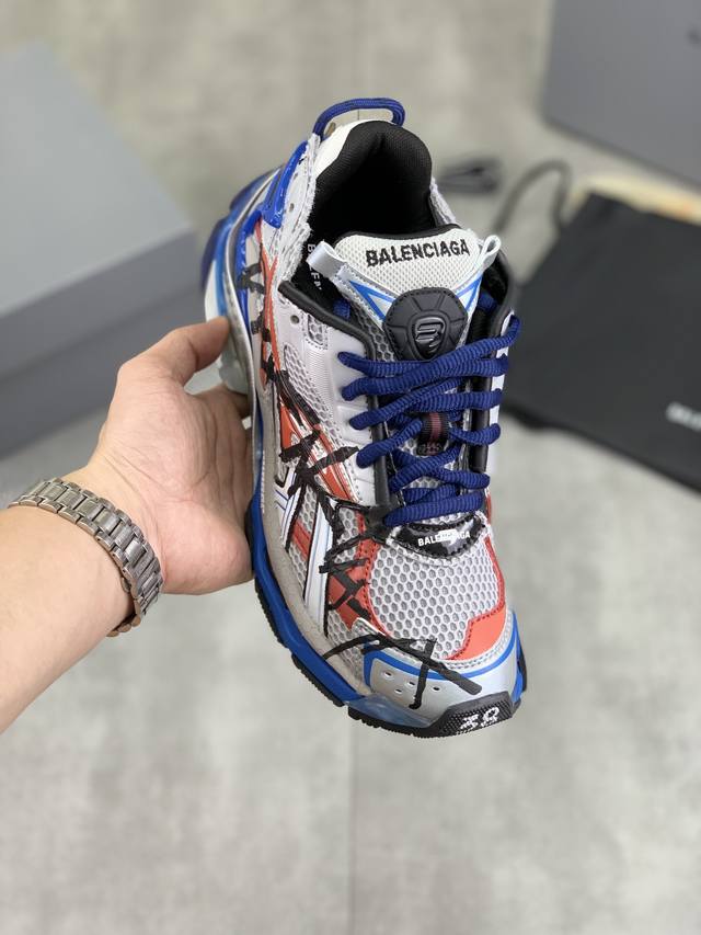 工厂价 高品质高端货 顶级版本 Balenciaga 巴黎世家七代Runner运动鞋 尺码：35 36 37 38 39 40 41 42 43 44 45 4