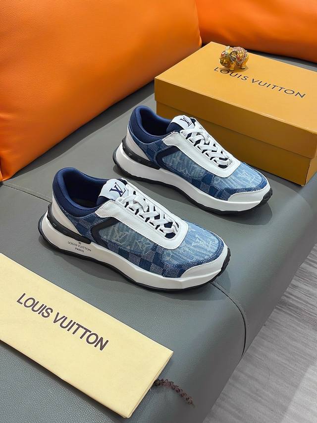 商品名称：LOUIS VUITTON 路易 威登 正规码数: 38-44 休闲鞋 商品材料：精选 牛皮鞋面，柔软绒毛内里；原厂大底。