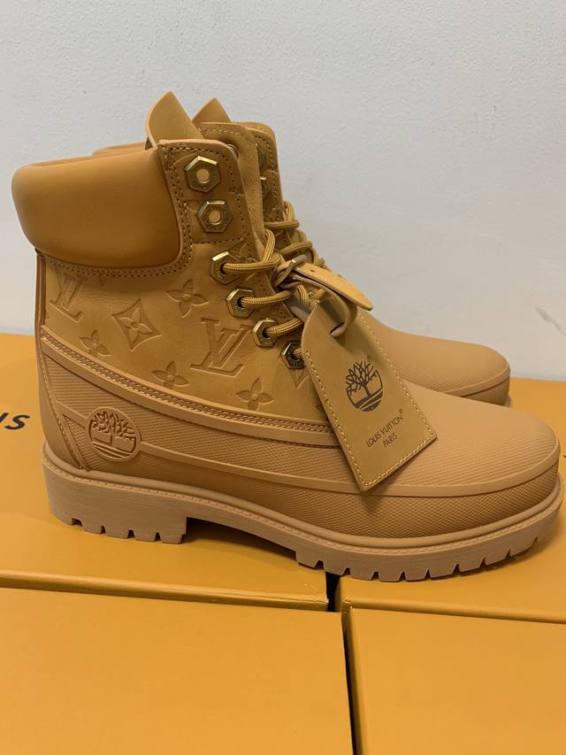 L家 联名 P: 情侣款Size: 女款35-40 男款39-44 45定做 Timberland联名 Via Instagram Lv 早秋 添柏岚 大黄靴