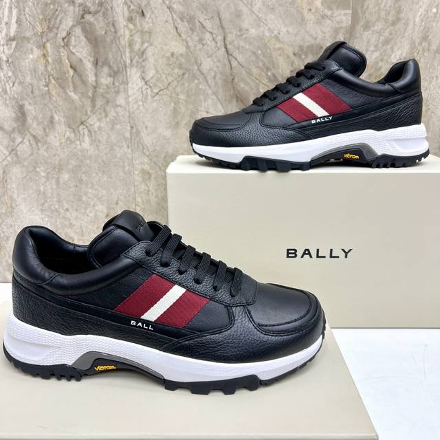 bally 巴利 -高端品质 原单 -鞋面：原版皮 -大底：超轻tpu发泡 -超高品控 做工精细：凸显 高端 贵气 档次 -Size：39-44