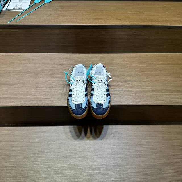 阿迪三叶 Adidas Originals Samba Og 桑巴舞系列绅士德训足球风百搭低帮休闲运动板鞋带减震大底. 尺码:35.5 36 36.5 37 3