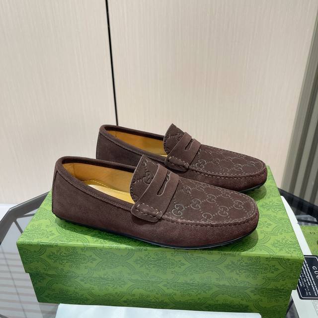 Gucci 高端品质头层牛皮牛皮内里尺码38-45