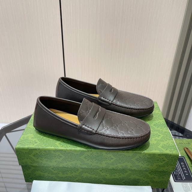 Gucci 高端品质头层牛皮牛皮内里尺码38-45