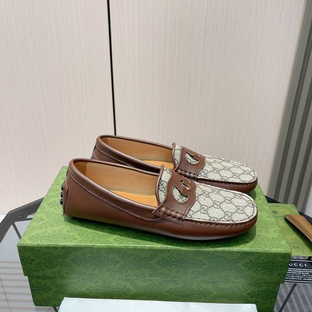 Gucci 高端品质头层牛皮牛皮内里尺码38-45