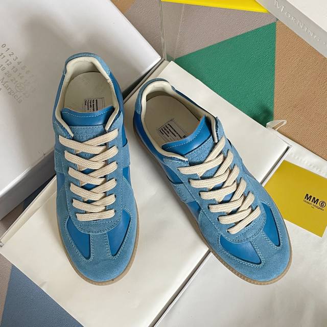 工厂价： 顶级版本Maisonmargiela Mm6 马吉拉 情侣款 德训鞋 休闲 运动鞋原版购入开发 做货 鬼才设计师品牌，一个轻奢品牌 这一款德国训练鞋延