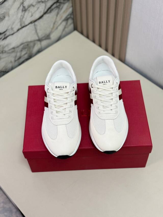 Bally -Size： 38-44 45定做Bally 巴利 春夏休闲鞋 百搭现代风格！多种配色～均花血本购入原版1:1精准复刻、细节配以vibram Meg