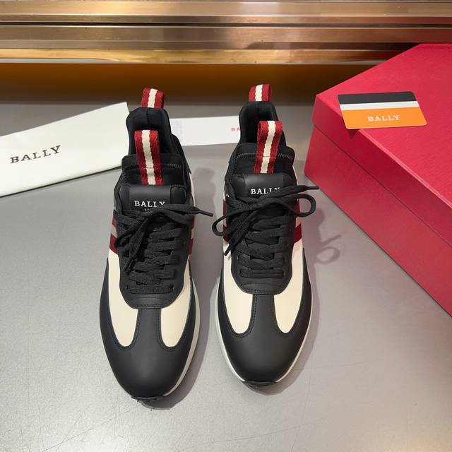 Bally 顶级 -Size： 38-44 45定做Bally 巴利 春夏休闲鞋 百搭现代风格！多种配色～均花血本购入原版1:1精准复刻、细节牛皮革配以vibr