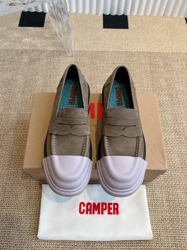 Camper 可拆卸鞋头套撞色德比鞋超级camper 德比鞋，可拆卸鞋头套随意搭配，非常亮眼 每个配色都很好看 原版1：1打造，所有细节到位码数：35-45