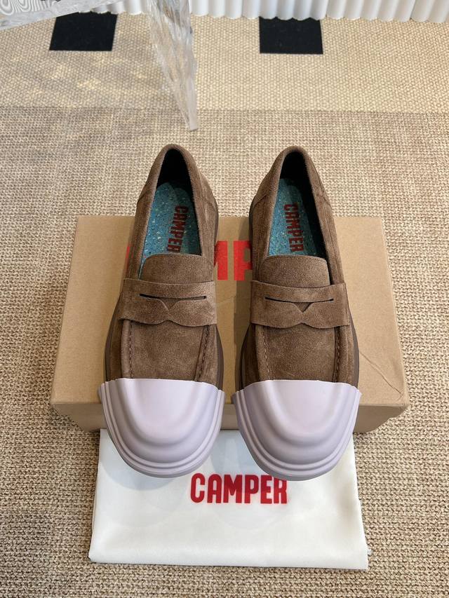 Camper 可拆卸鞋头套撞色德比鞋超级camper 德比鞋，可拆卸鞋头套随意搭配，非常亮眼 每个配色都很好看 原版1：1打造，所有细节到位码数：35-45