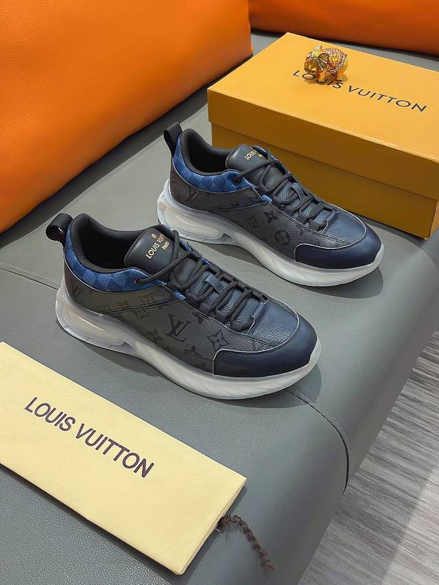 商品名称：Louis Vuitton 路易 威登正规码数: 38-44 休闲鞋商品材料：精选 牛皮鞋面，柔软羊皮内里；原厂大底