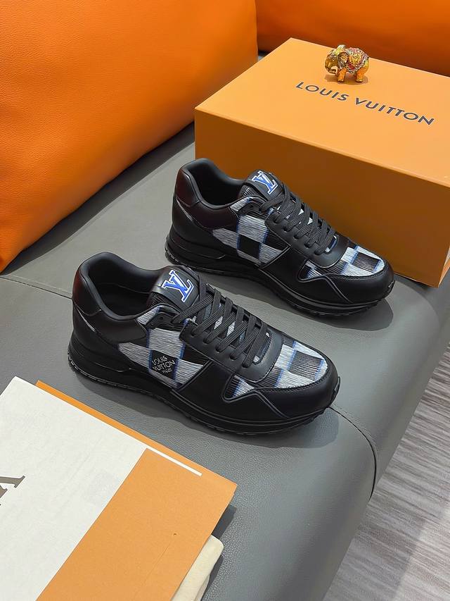 商品名称：Louis Vuitton 路易 威登正规码数: 38-44 休闲鞋商品材料：精选 牛皮鞋面，柔软羊皮垫脚；原厂大底