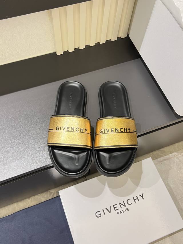 GIVENCH*纪梵* 进口头层牛皮，高端1:1开模定制，原版升级版大底，更轻便，防滑。最高版本高品质精品， 夏季必入！Size：男38-45