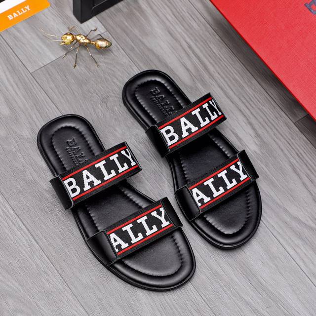 商品商标：BALLY 巴利 拖鞋正码码数: 38-44商品材料：精选原版材料原版大底