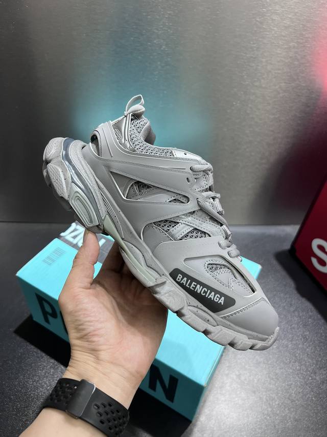 巴黎世家 户外概念鞋 Balenciaga Sneaker Tess 三代通货跑量版本 细节精准对位官方 私模组合大底原装大盒 从里到外 一切百分百还原官方配置