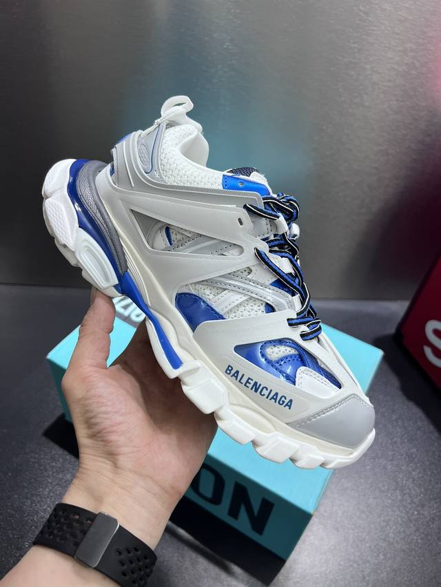 巴黎世家 户外概念鞋 Balenciaga Sneaker Tess 三代通货跑量版本 细节精准对位官方 私模组合大底原装大盒 从里到外 一切百分百还原官方配置