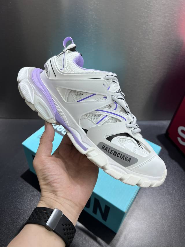 巴黎世家 户外概念鞋 Balenciaga Sneaker Tess 三代通货跑量版本 细节精准对位官方 私模组合大底原装大盒 从里到外 一切百分百还原官方配置